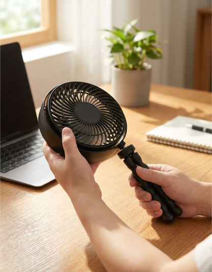 Mini ventilateur poussette USB